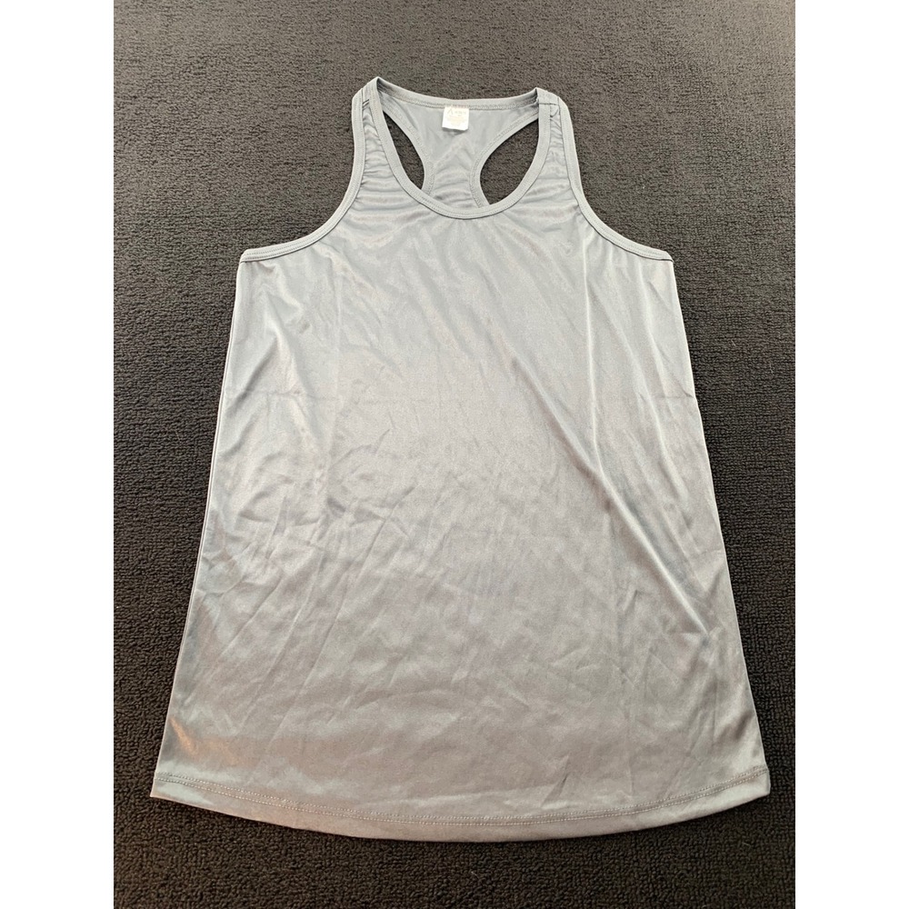 ACRUX Womens Small Gray Racerback Tank Top Athletic‎ Workout Gym Shirt